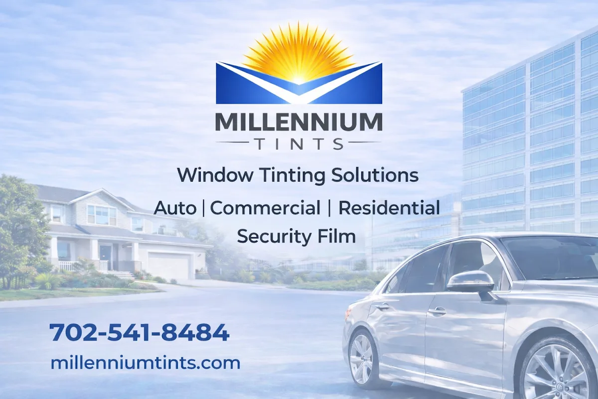 Millennium Tints - Auto, Commercial, Residential Window Tinting Service, 3M Authorized Dealer