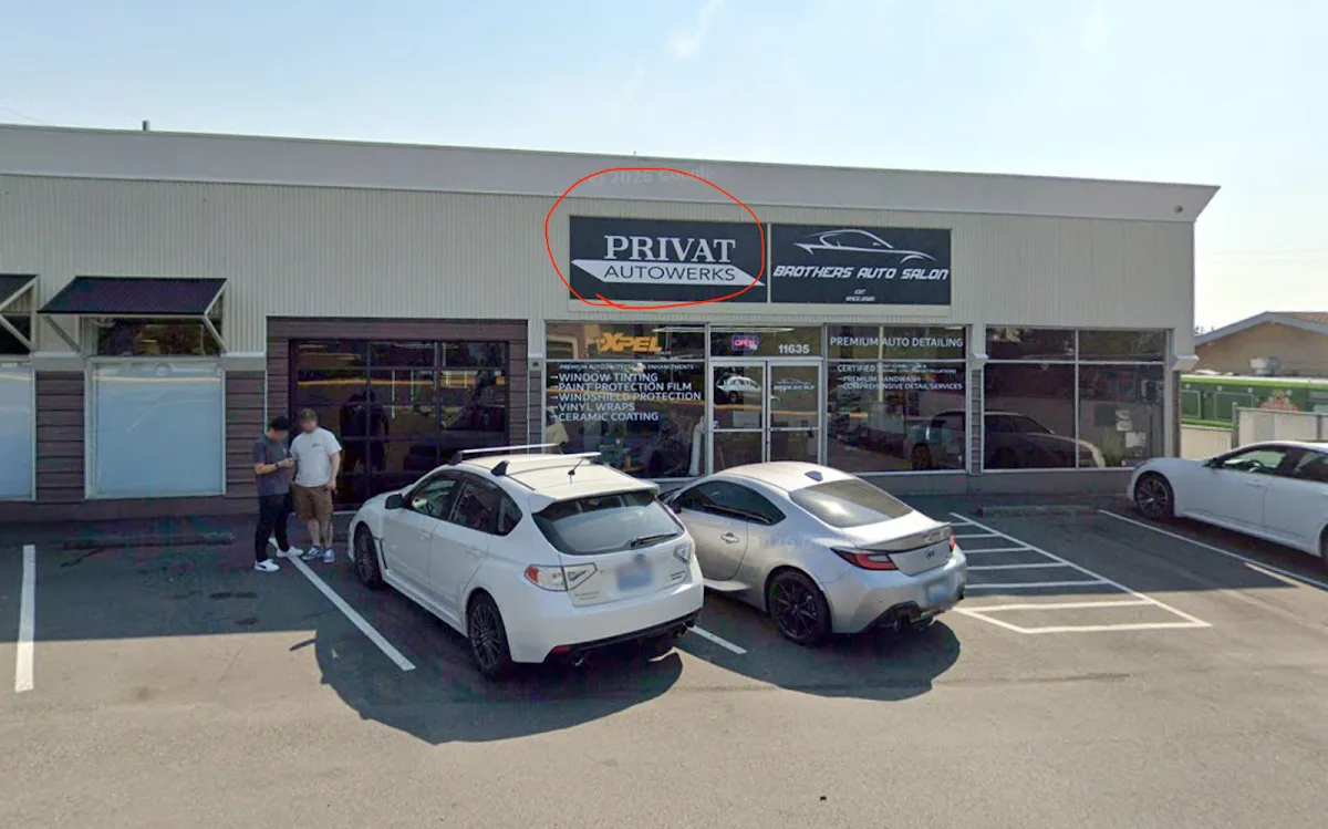 Privat Autowerks - Window Tint & PPF