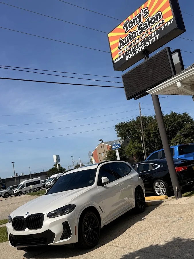 Tony's Auto Salon New Orleans Windeaux & wraps